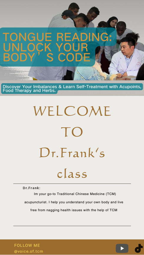 TONGUE READING:UNLOCK YOURBODY’S CODE