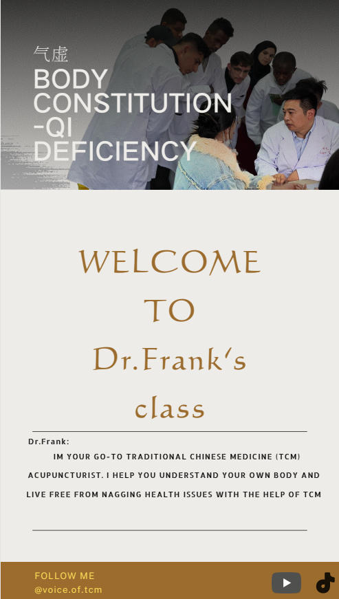 BODY-QI CONSTITUTION  DEFICIENCY